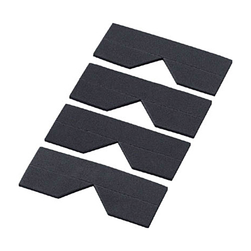 ｴｯｼﾞｸｯｼｮﾝﾃｰﾌﾟ ｺｰﾅｰ用 ﾌﾞﾗｯｸ 1ﾊﾟｯｸ(4枚)画像