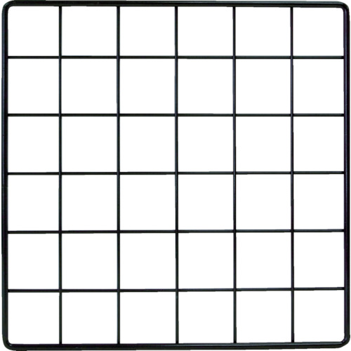 ﾒｯｼｭﾊﾟﾈﾙ 300×300mm 黒 1枚画像