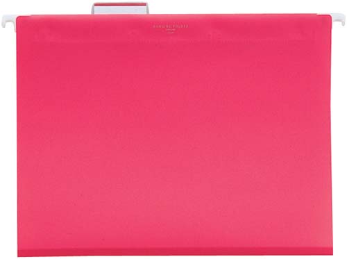 ハンギングフォルダーＰＰ　Ａ４　赤５枚画像