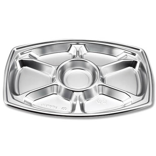 シーピー化成 パーティー皿 UF小判39 DX 本体 10枚画像