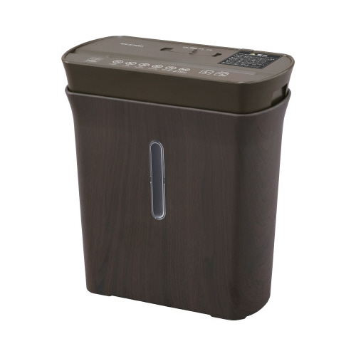 パーソナルシュレッダー　マイクロカット　ブラウン画像