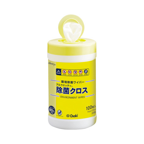 アルウエッティ除菌クロス　１００枚　本体画像