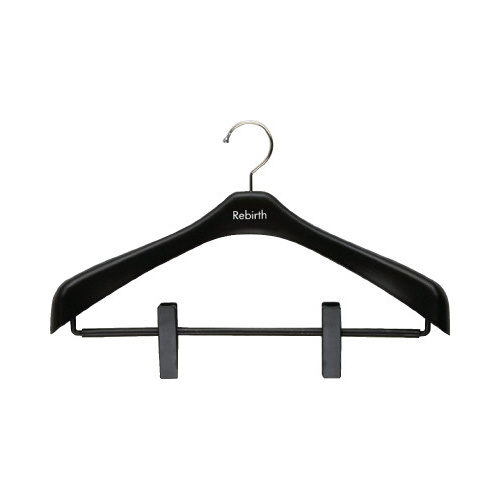 ジャケットハンガー　クリップ　肩厚３５