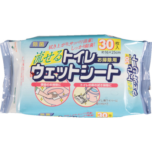 azumaトイレワイパーウェットシート30PSQ058 (30枚入)画像