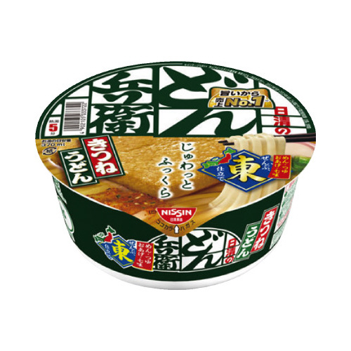 日清のどん兵衛　きつねうどん　東日本版　１２個入画像