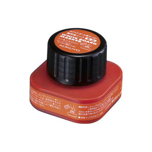 ホワイトボード用マーカー　補充用インク　赤