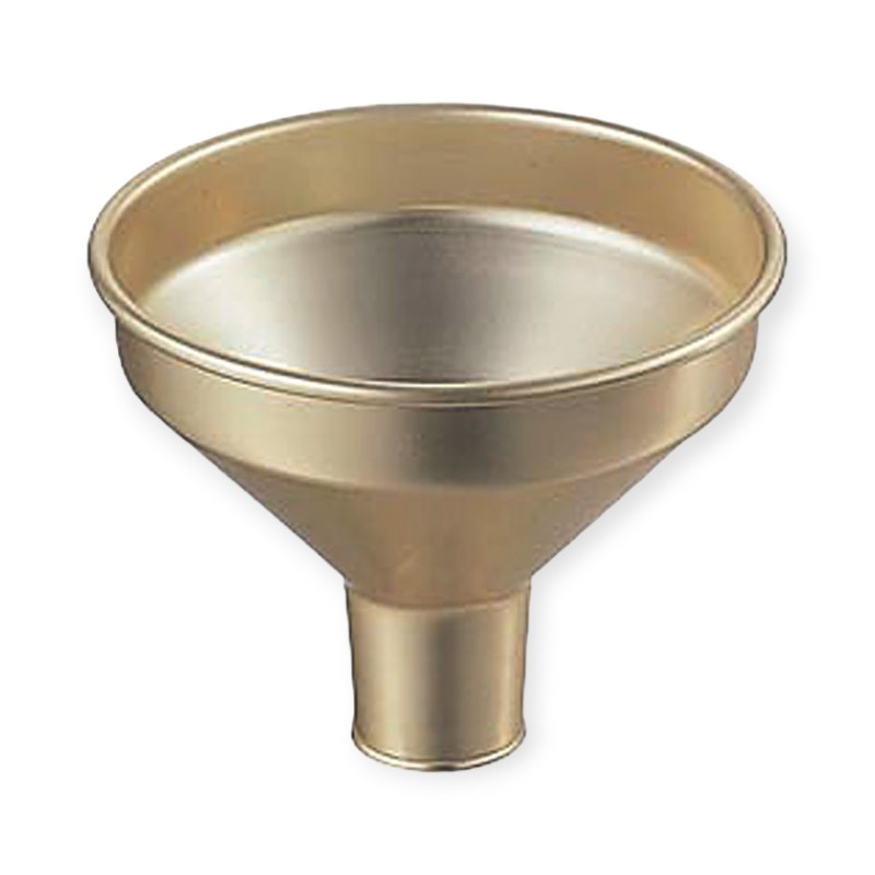 調理器具 アルマイト太口ロート 21cm画像