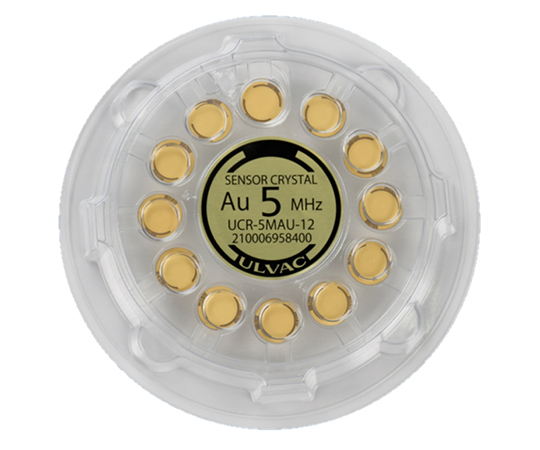 水晶板 金 5MHz 1組（12枚入）