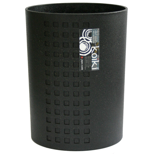 ｺｲｷ ﾓﾀﾞﾝ 丸型 小(4.5L) ﾌﾞﾗｯｸ 1個画像