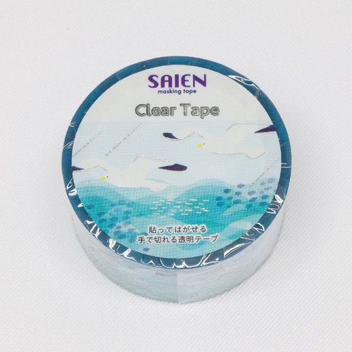 ラッピング用品 マスキングテープ SAIEN カモメ 20mm×3m カミイソ産商 [ケース販売]画像