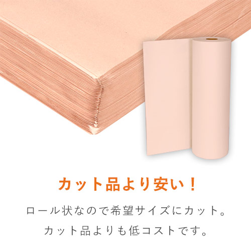 使用量がわかりやすい！ミシン目入りのボーガスペーパー緩衝材
