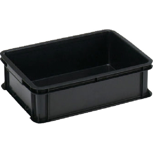 ﾘｽ RBE型導電性ｺﾝﾃﾅｰRB-28 導電 ﾌﾞﾗｯｸ 1個画像