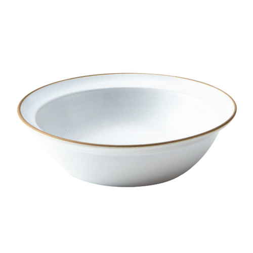ボウル 14cm S エッジライン 陶器 食器 ホワイト画像