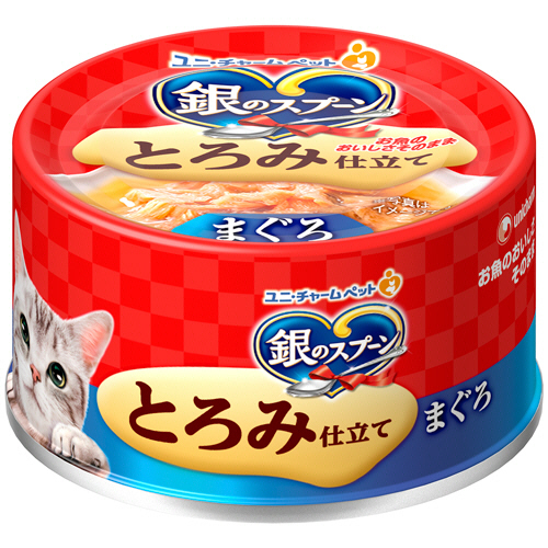 銀のｽﾌﾟｰﾝ缶 とろみ仕立て まぐろ 70g 1ｾｯﾄ(6個)画像