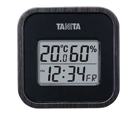 デジタル温湿度計 ブラック画像