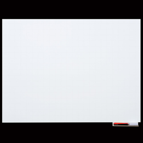 ﾏｸﾞﾈｯﾄﾎﾜｲﾄﾎﾞｰﾄﾞｼｰﾄ 暗線入 特大 1200×900mm 1枚画像