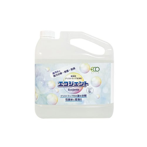 グリーストラップ洗浄ツール エコジェント 5L画像