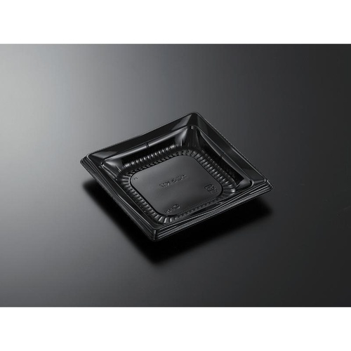 中央化学 どんぶり容器 CT かこみ K17 黒-BK 本体L1画像