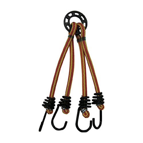 ｺﾞﾑ ﾘﾝｸﾞ付きﾊﾞﾝｼﾞｰｺｰﾄﾞ 8mm×200mm 混色 1本画像