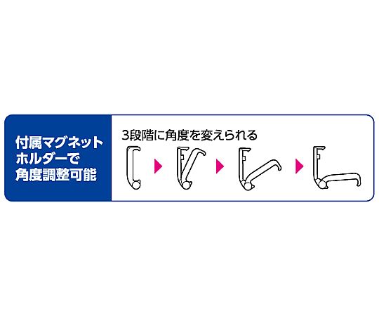 AC100V/ 7.5W 照明灯/LED 透明なカバー越しに光が均一に広がっている状態