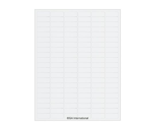 透明リムーバブル低温ラベル（レーザープリンタータイプ）　126ラベル×16シート入画像