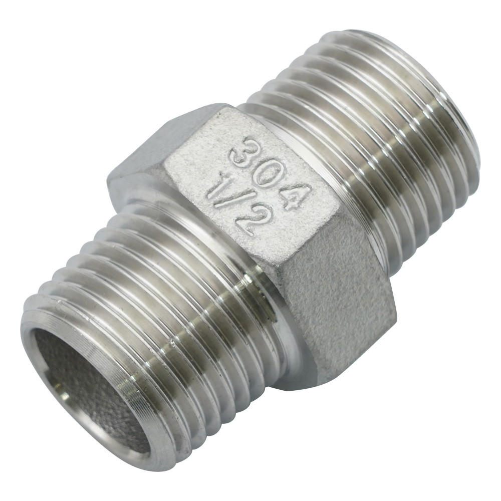 ステンレス継手(六角ニップル)(接続規格1/2R)