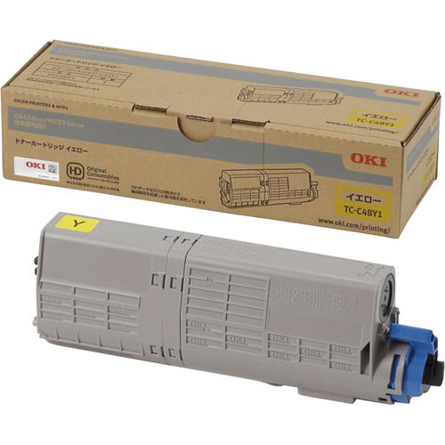 純正トナーカートリッジ　ＴＣ－Ｃ４ＢＹ１　イエロー画像