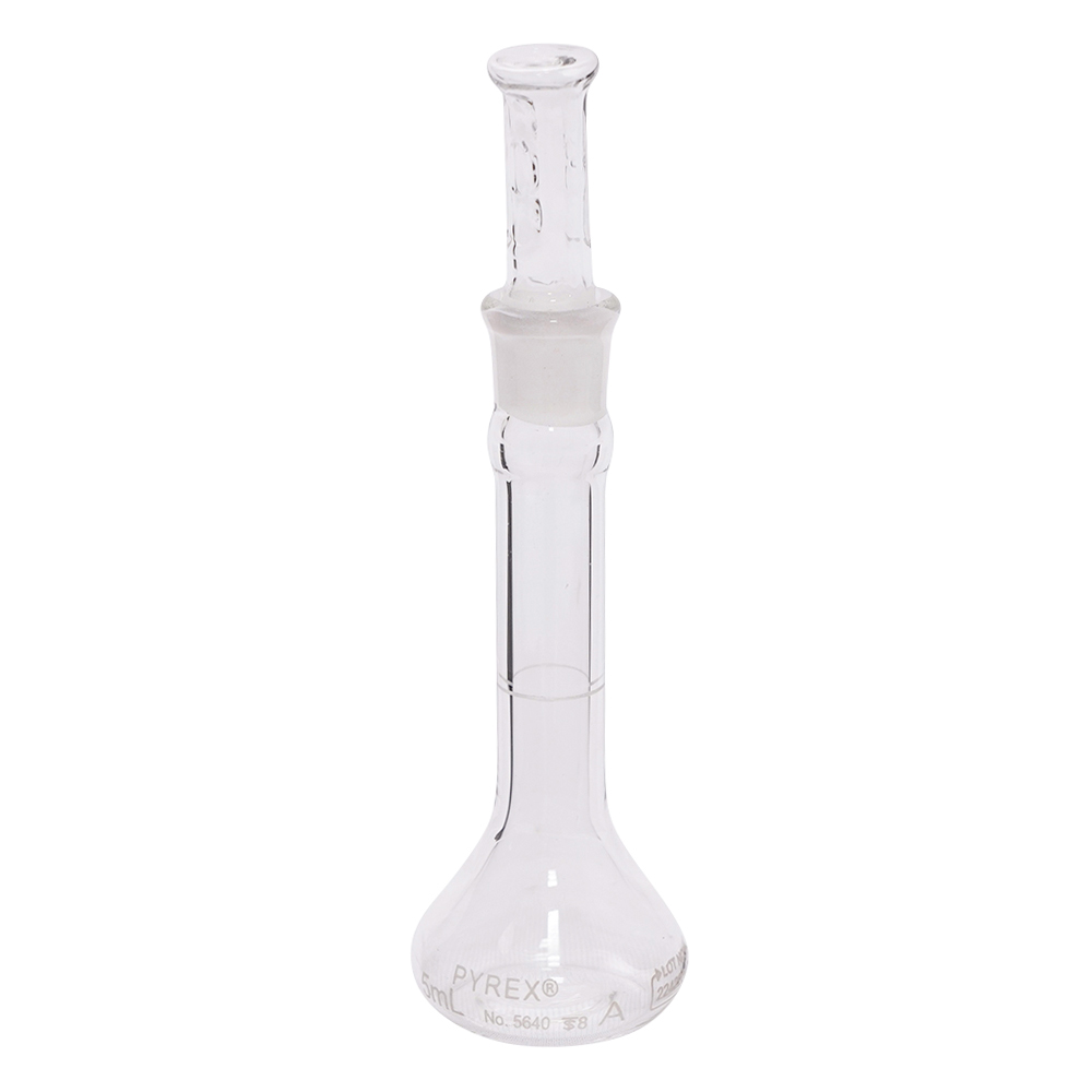 メスフラスコ　CLassA　白 5mL画像