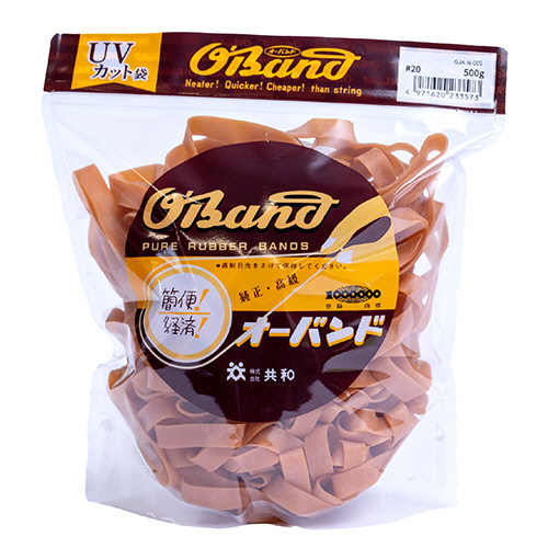 ｵｰﾊﾞﾝﾄﾞ #20 内径51mm 500g入 透明袋 1袋画像