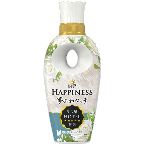 ﾚﾉｱﾊﾋﾟﾈｽ 夢ふわﾀｯﾁ ﾎﾜｲﾄﾃｨｰの香り 本体 450mL 1本