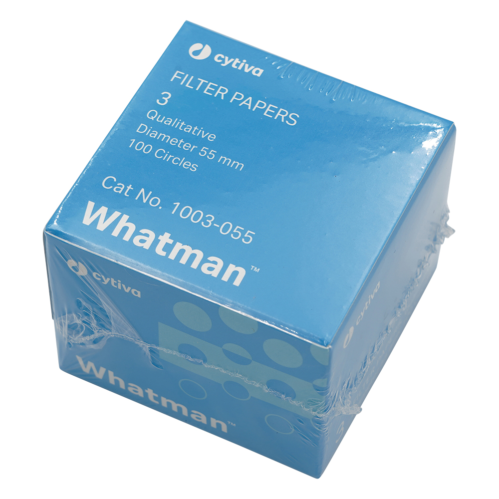 定性濾紙　円形No.3　5.5cm　100枚入画像
