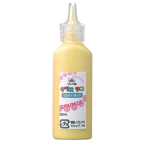 ｸﾞﾗｽﾃﾞｺ 単色 ｽﾊﾟｰｸﾙｲｴﾛｰ 22ml 1ｾｯﾄ(10本)画像