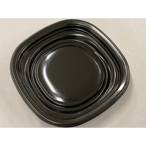 中央化学 軽食容器 TP オルマ K21 黒 本体画像