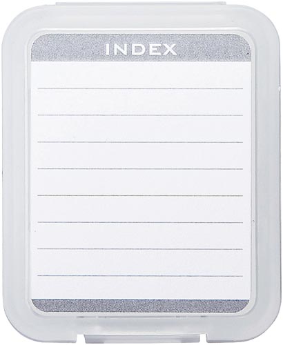 ＳＤカード用クリアケース　１枚収納画像