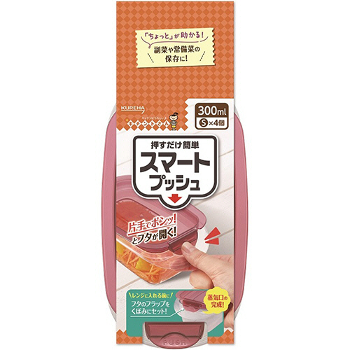 ｷﾁﾝﾄさん ｽﾏｰﾄﾌﾟｯｼｭ S 300ml 1ﾊﾟｯｸ(4個)画像