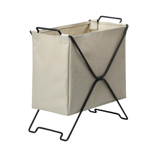 スタックバスケット　ハ－フ　ベージュ画像