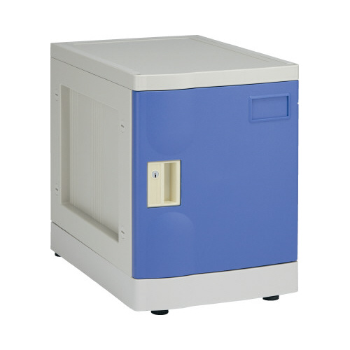 プラロッカーＳ　シリンダー錠　下置用　扉ブルー