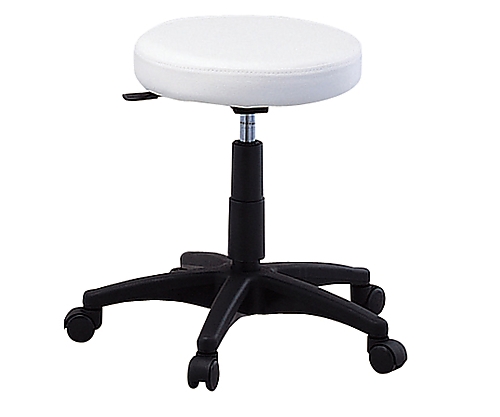 ラウンドチェアDX　ホワイト画像