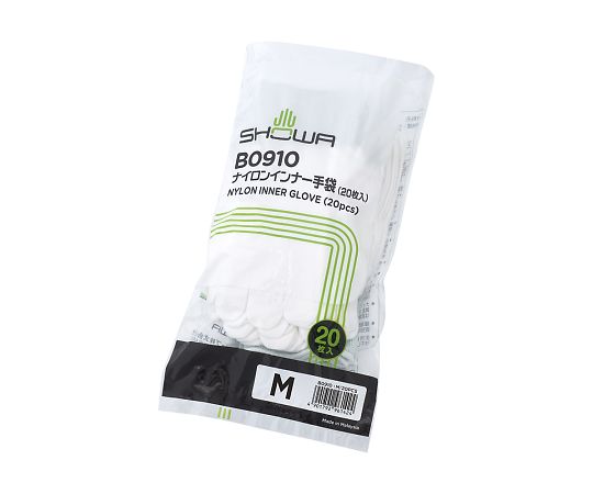 ナイロンインナー手袋　20枚入　M