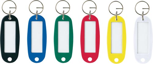 ＯＰ　キーホルダー名札　ハードタイプ　６枚入