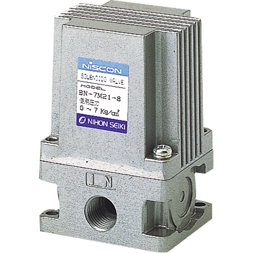 2方向電磁弁 直動式2ﾎﾟｰﾄ弁 AC100 1台画像