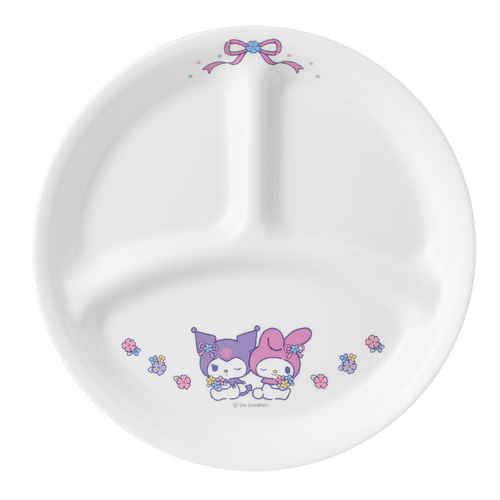 ランチプレート 21.5cm CORELLE コレール マイメロディ＆クロミ ランチ皿 小画像