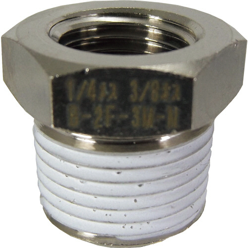 ﾌﾞｯｼｭ ﾒｯｷ付 Rc1/4･R3/8 1個画像