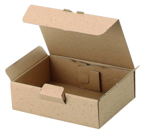 ギフトボックス（ブラウン・エンボス・270×190×高60mm）画像