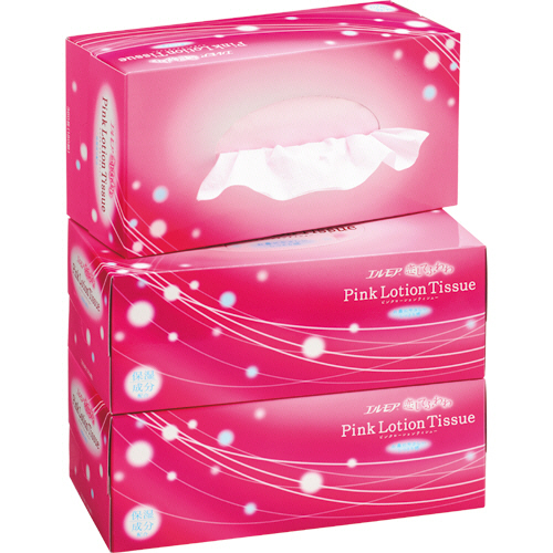 ｴﾙﾓｱ ﾋﾟﾝｸﾛｰｼｮﾝﾃｨｼｭｰ 恋してふわわ 180組/箱 1ｾｯﾄ(30箱:3箱×10ﾊﾟｯｸ)画像