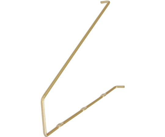 Kabette（カベッテ） ギザギザ棚受 真鍮色 （1×4材3枚用）