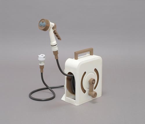 フルカバーハンディホースリール　アイボリー　１０Ｍ画像