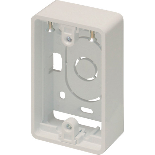 ﾆｭｰ･ｴﾌﾓｰﾙ付属品 露出ﾎﾞｯｸｽ 1個用 超浅型 ﾐﾙｷｰﾎﾜｲﾄ 1個画像