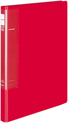 レターファイル＜ラクアップ＞ＰＰ　Ａ４縦　赤１０冊