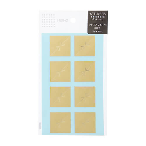 和の雰囲気あるシンプルなデザインのギフトシール